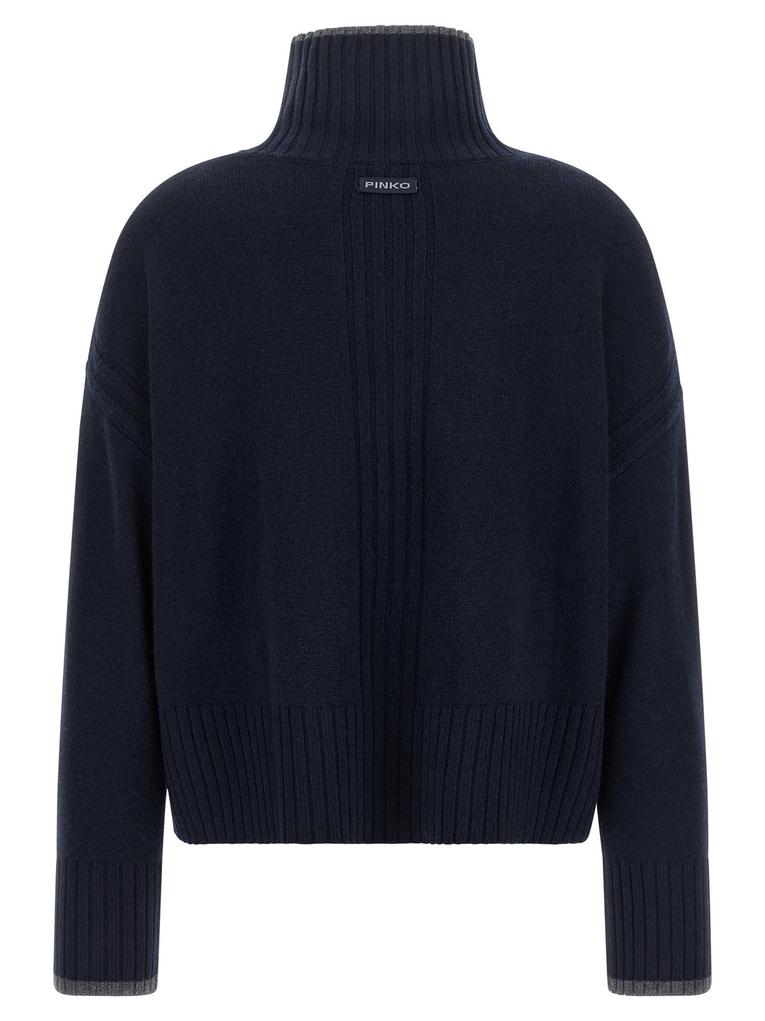 PINKO Blue Wool Cardigan