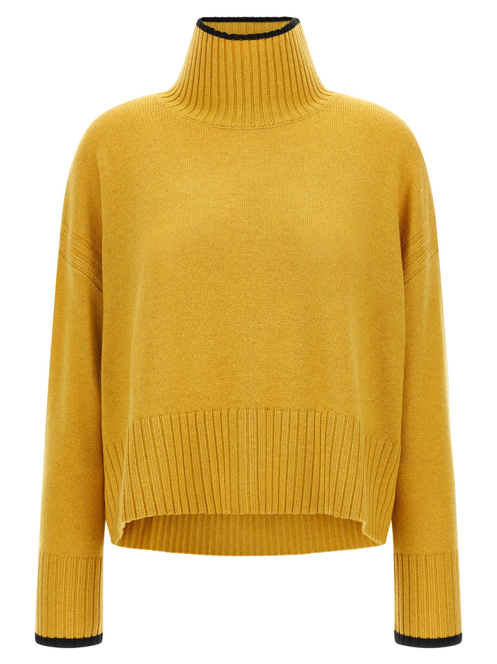 PINKO Bicolor Wool Cardigan