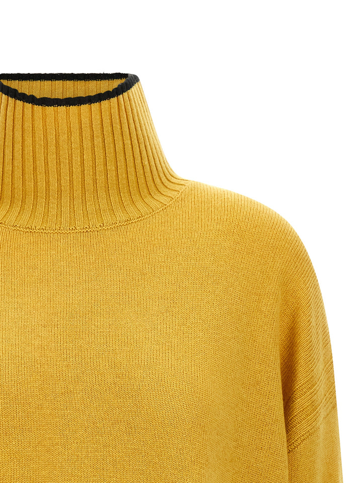 PINKO Bicolor Wool Cardigan