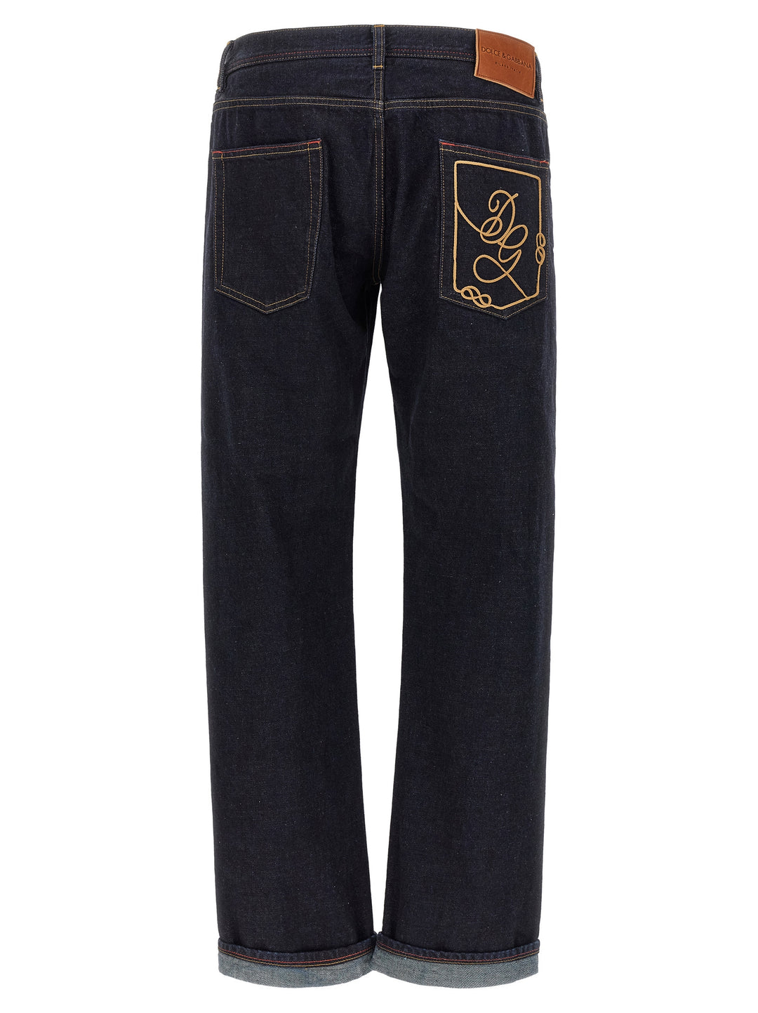 Dolce &amp; Gabbana Blue Cotton Jeans Denim