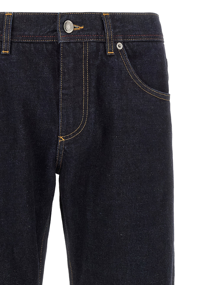 Dolce &amp; Gabbana Blue Cotton Jeans Denim