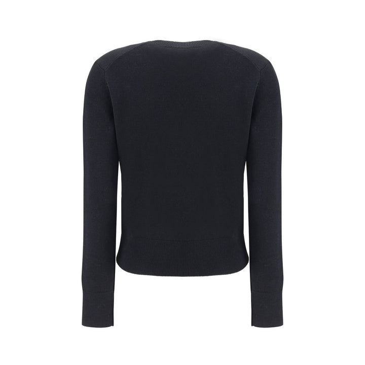 Ami Paris Black Wool Oves Aries Sweatshirt