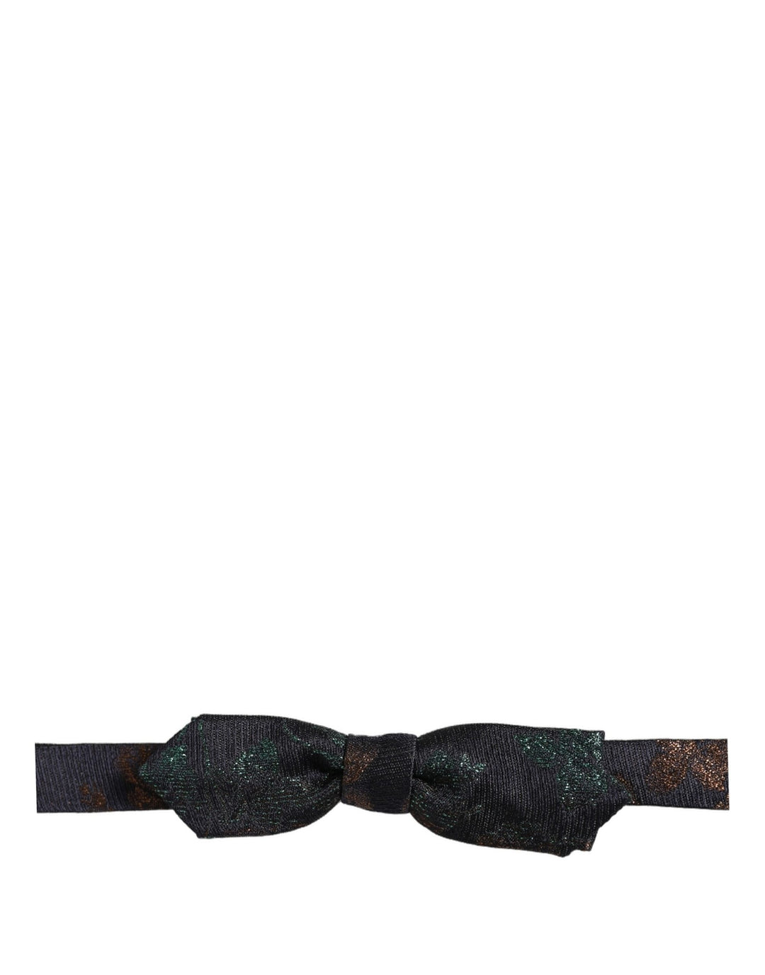 Dolce &amp; Gabbana Men Multicolor 100% Silk Adjustable Neck Papillon Bow Tie