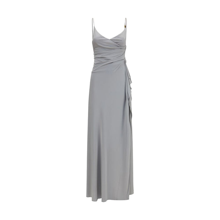Versace Gray Viscose Casual Dress