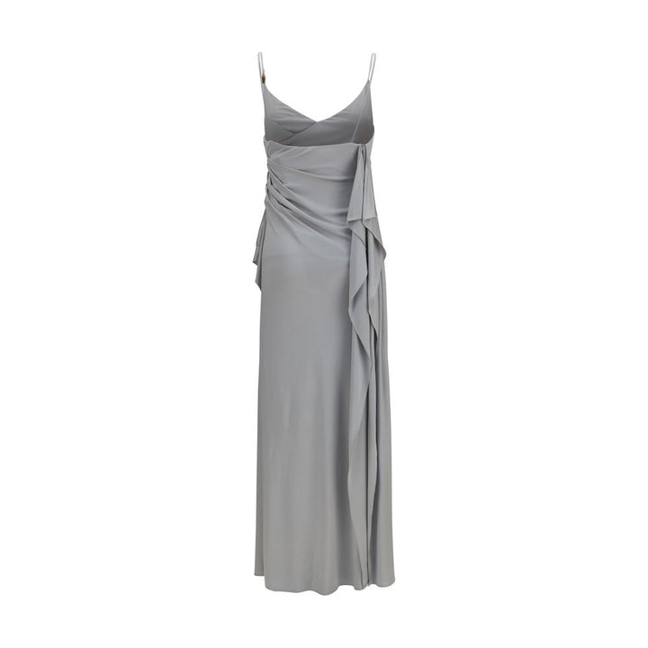 Versace Gray Viscose Casual Dress