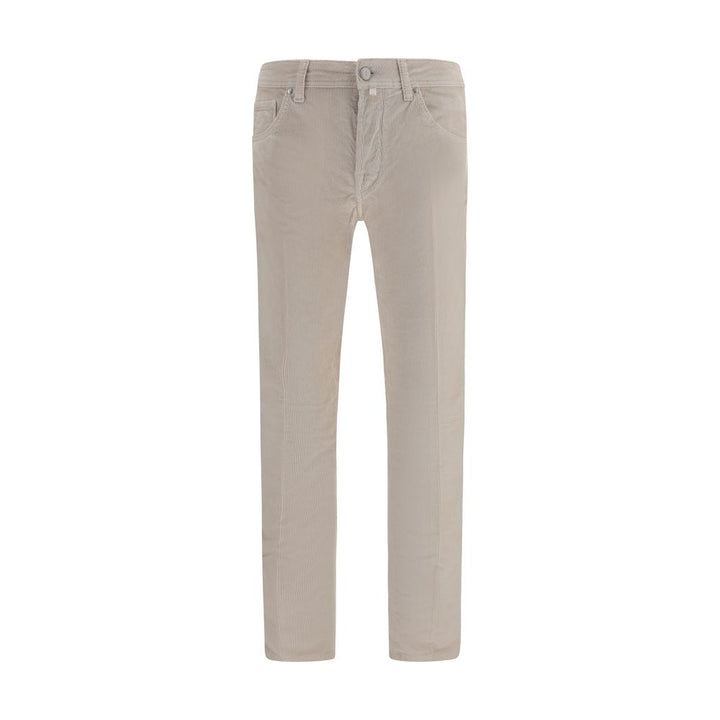 Jacob Cohen Beige Cotton Casual Pants