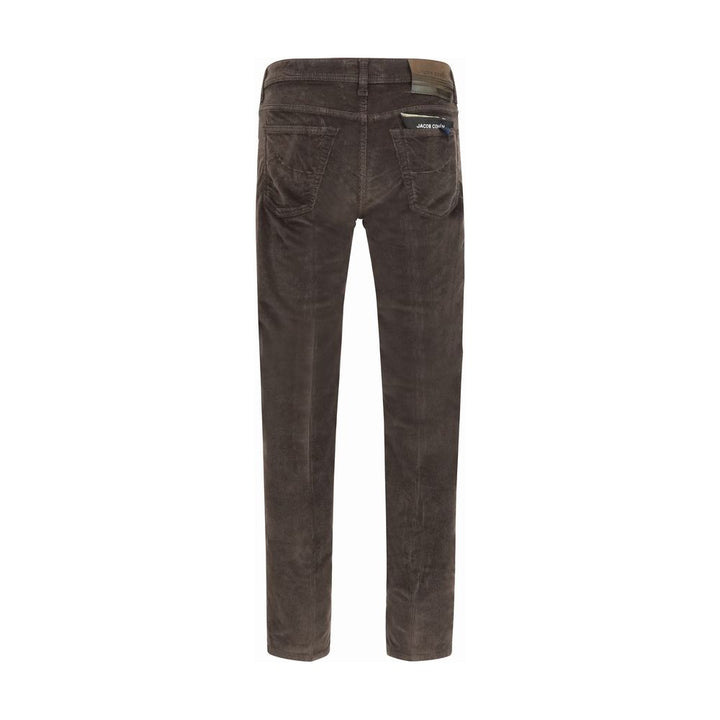 Jacob Cohen Brown Cotton Casual Pants