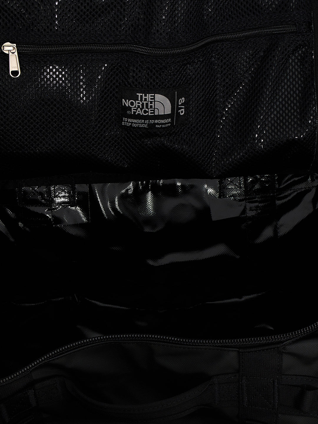 The North Face Black Recycled Polyester Backpack