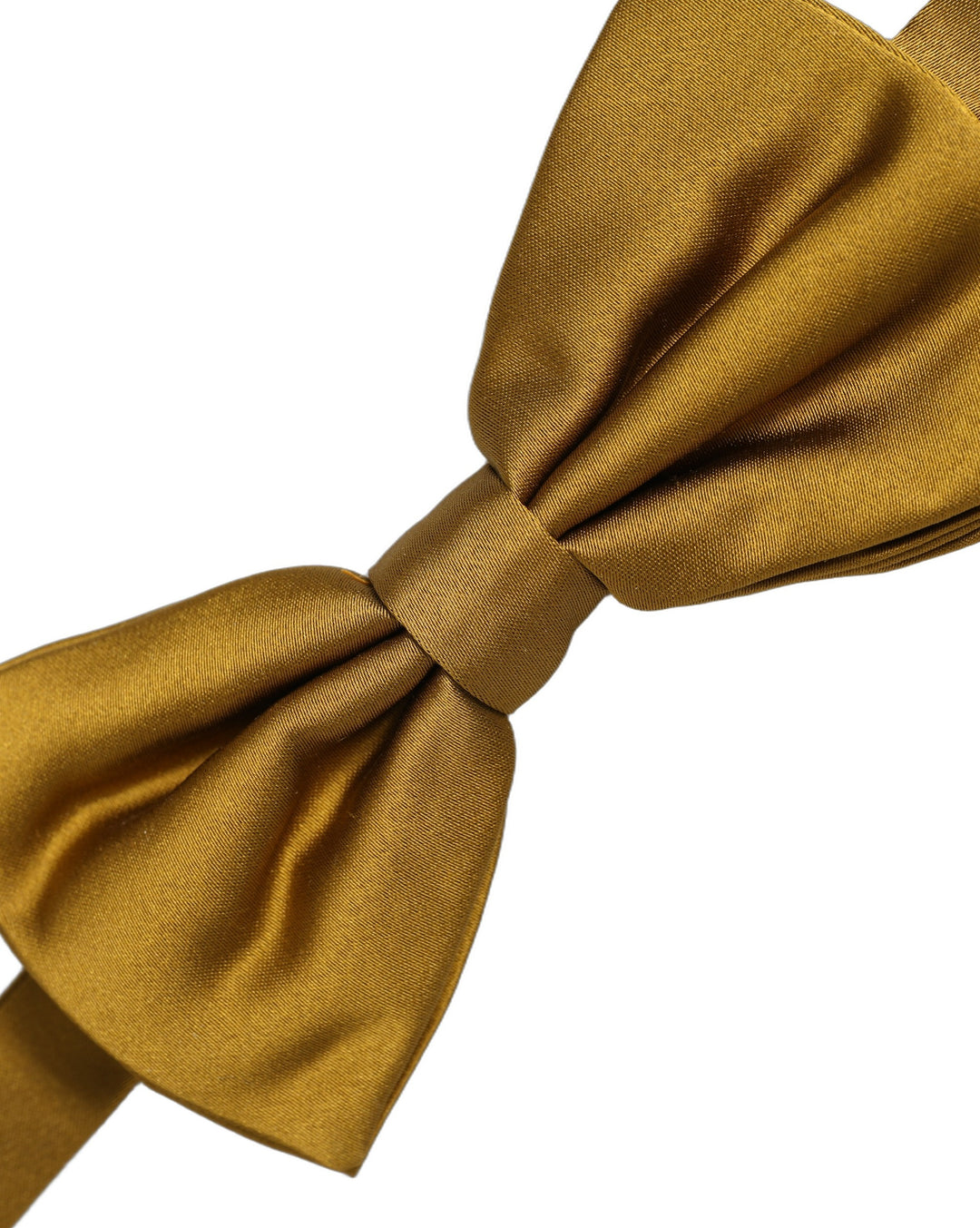 Dolce &amp; Gabbana Men Mustard 100% Silk Adjustable Neck Papillon Bow Tie