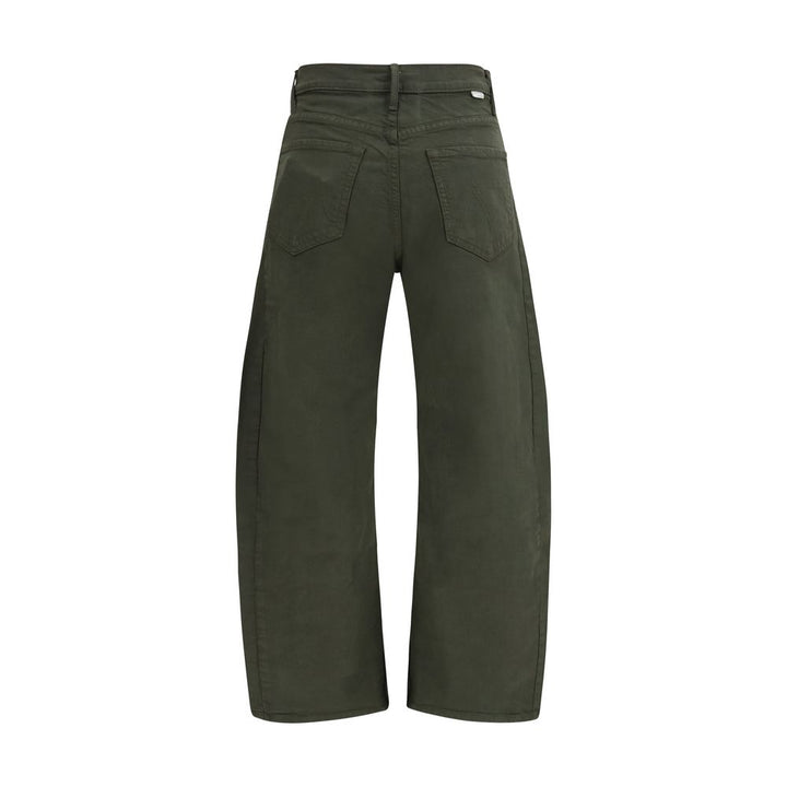 Mother Denim Bicolor Cotton Relaxed Fit Jeans