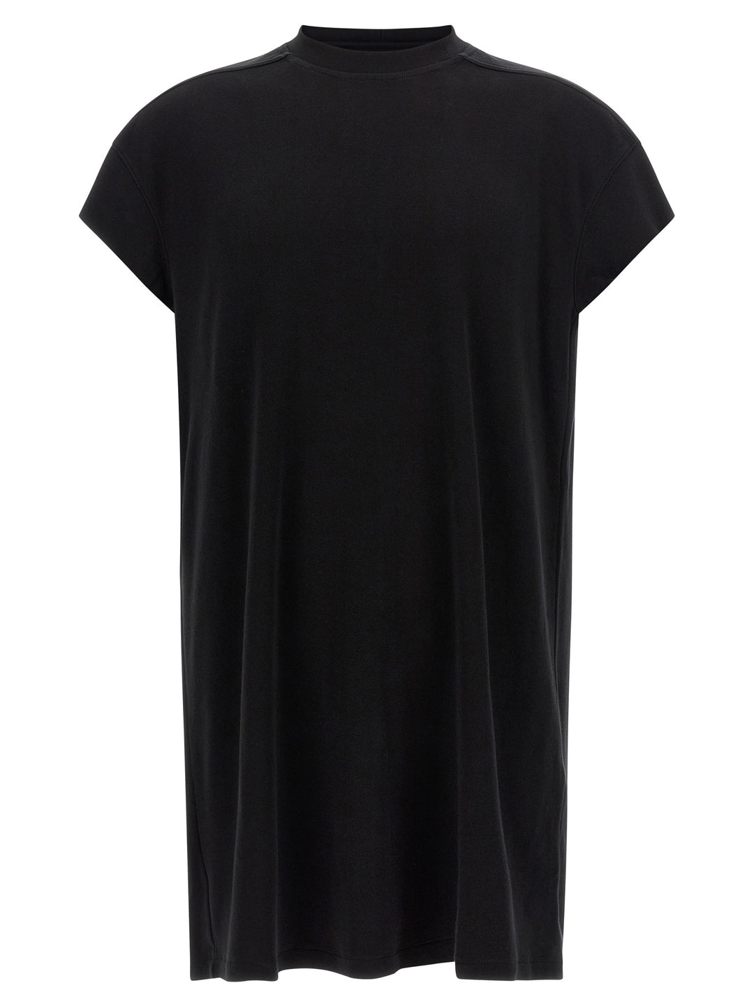Rick Owens Black Cotton T-Shirt