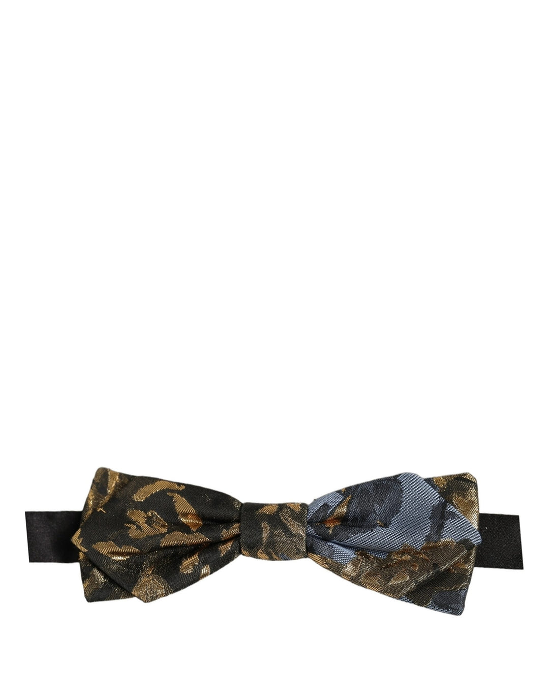 Dolce &amp; Gabbana Men Multicolor Jacquard Adjustable Neck Bow Tie