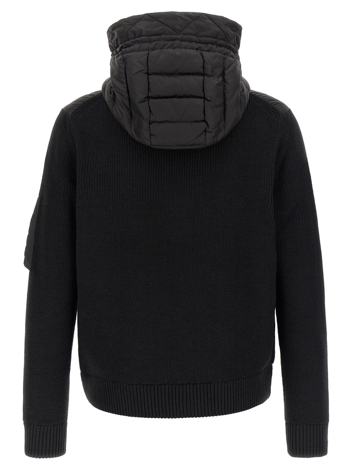Moncler Black Polyamide Cardigan