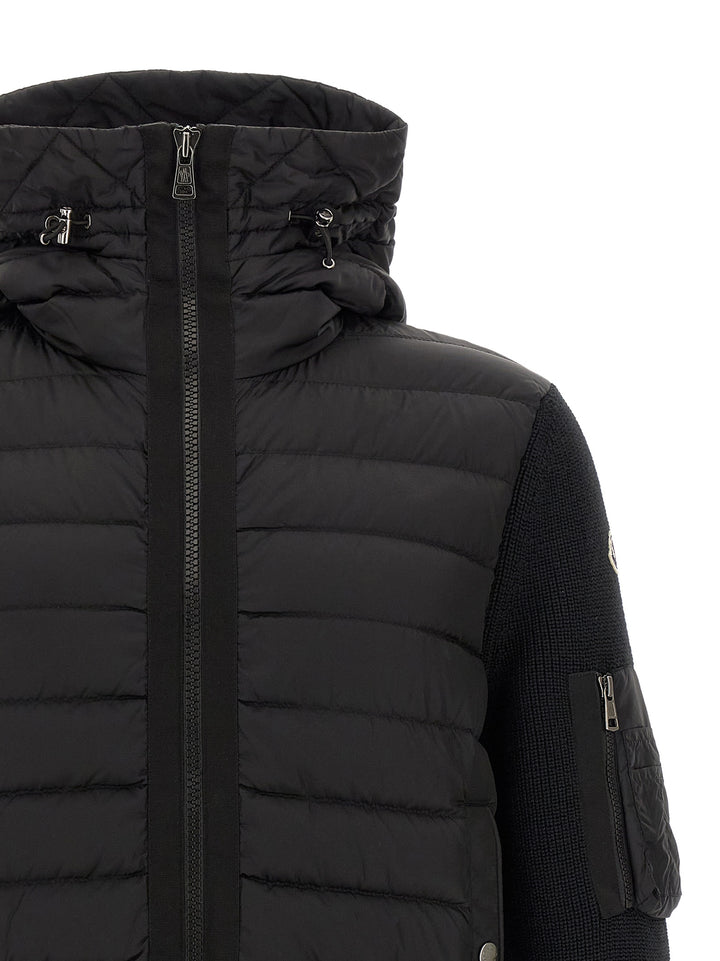 Moncler Black Polyamide Cardigan