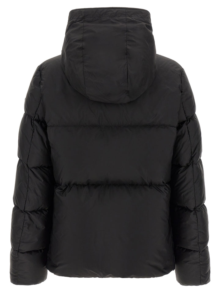 Moncler Black Polyamide Full-Length Jacket