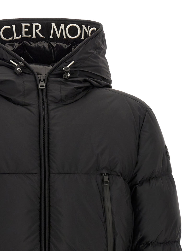 Moncler Black Polyamide Full-Length Jacket