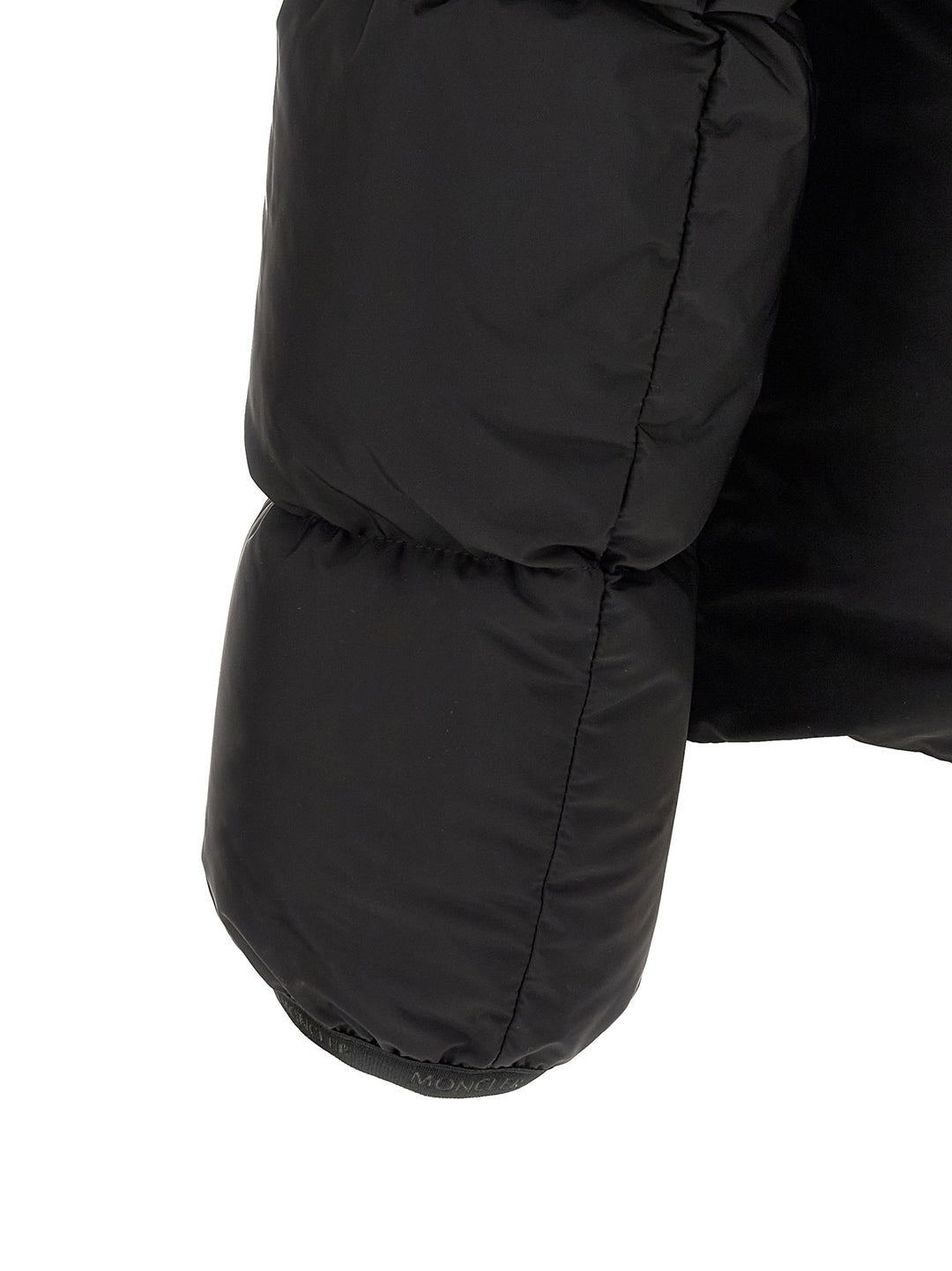 Moncler Black Polyamide Full-Length Jacket