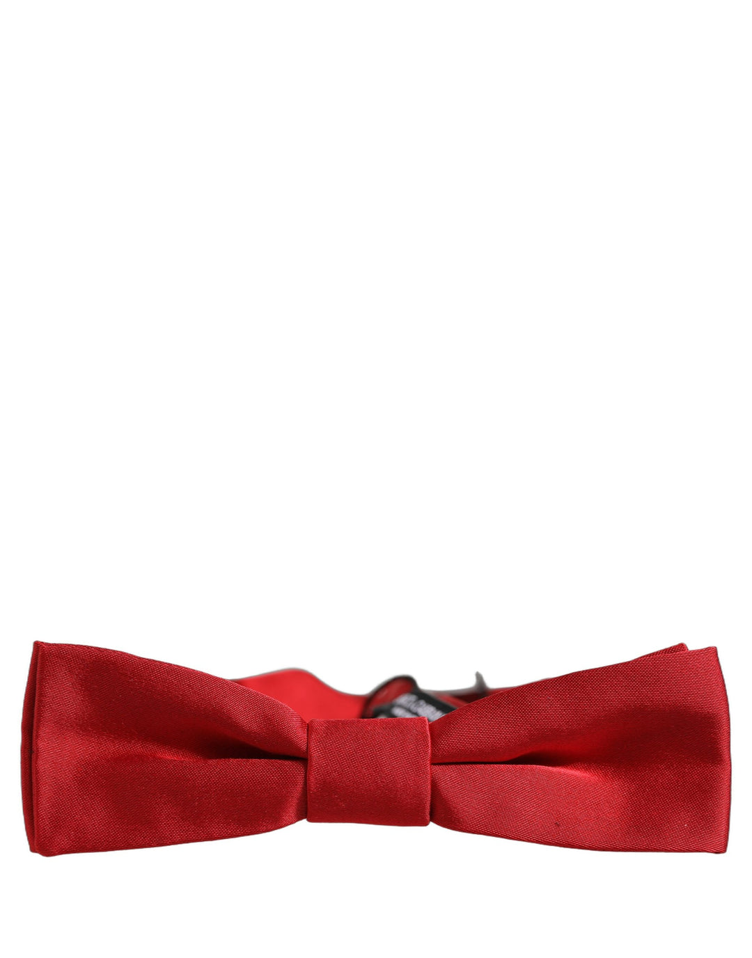 Dolce &amp; Gabbana Men Red 100% Silk Adjustable Neck Papillon Bow Tie