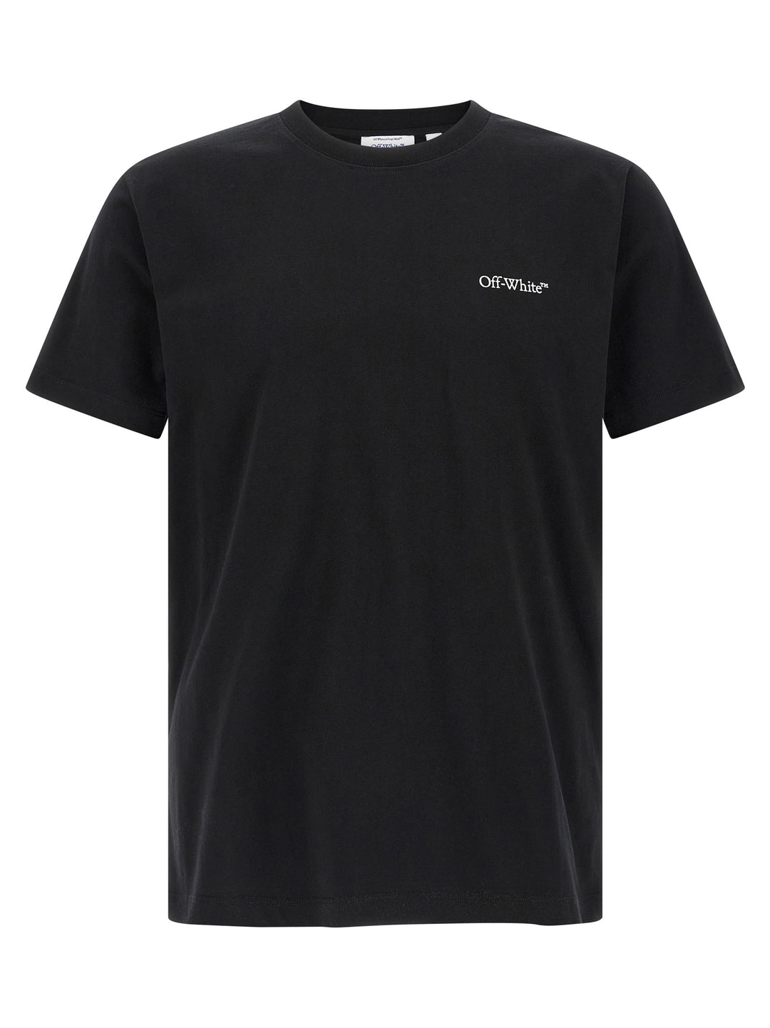 Off-White Black Cotton T-Shirt