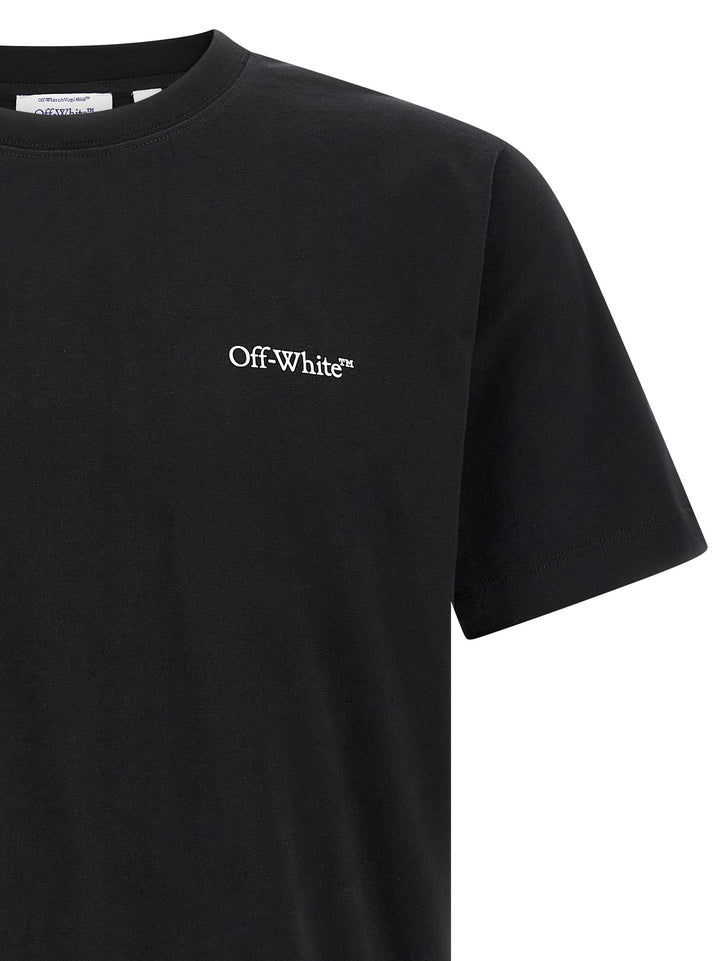 Off-White Black Cotton T-Shirt