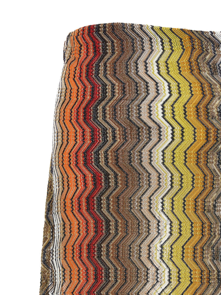 Missoni Multicolor Viscose Mini Skirt