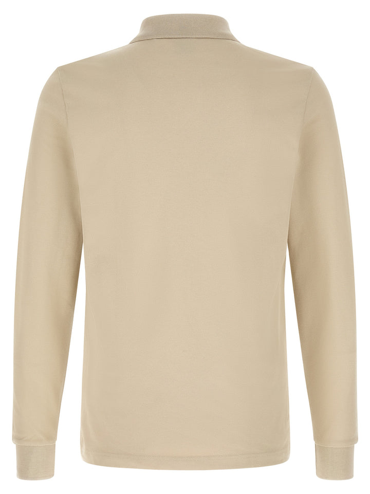 Hugo Boss Beige Cotton Polo Shirt