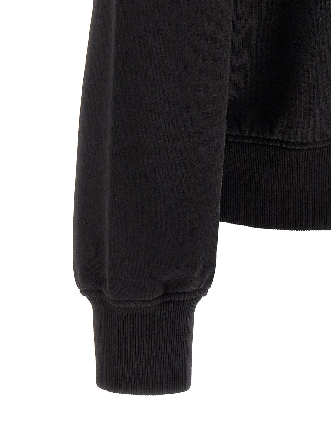 Dolce &amp; Gabbana Black Cotton Sweatshirt