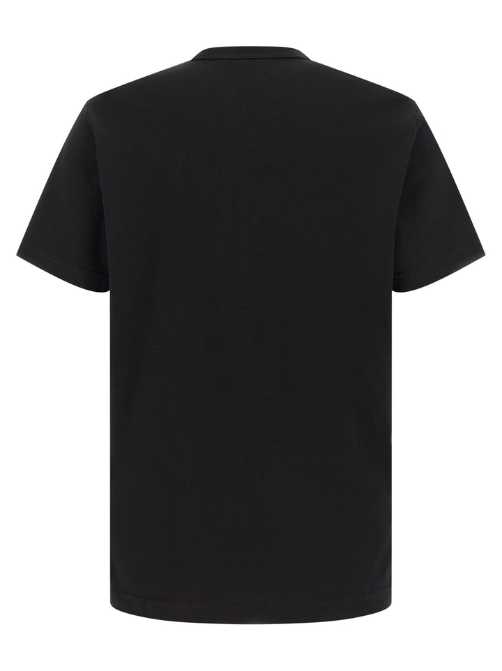 Dolce &amp; Gabbana Black Cotton T-Shirt