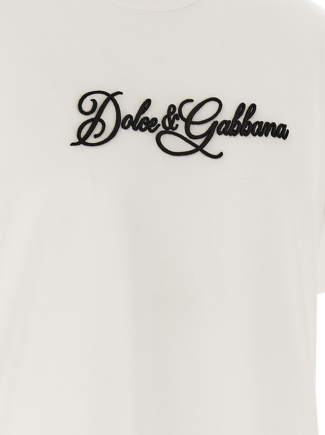 Dolce &amp; Gabbana White Cotton T-Shirt