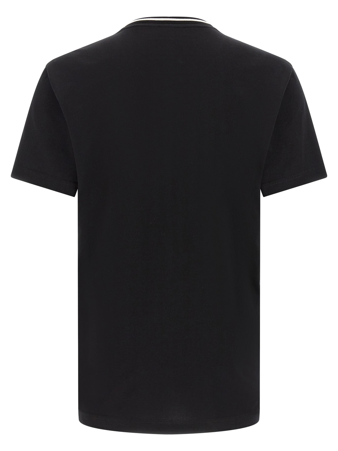Dolce &amp; Gabbana Black Cotton T-Shirt
