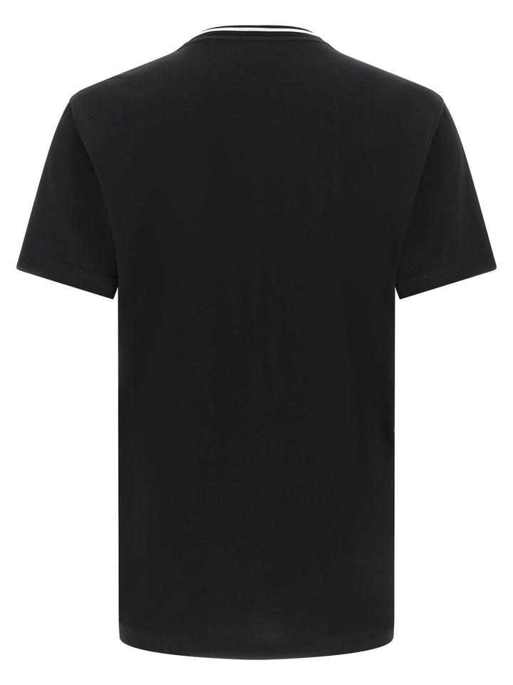 Dolce &amp; Gabbana Black Cotton T-Shirt