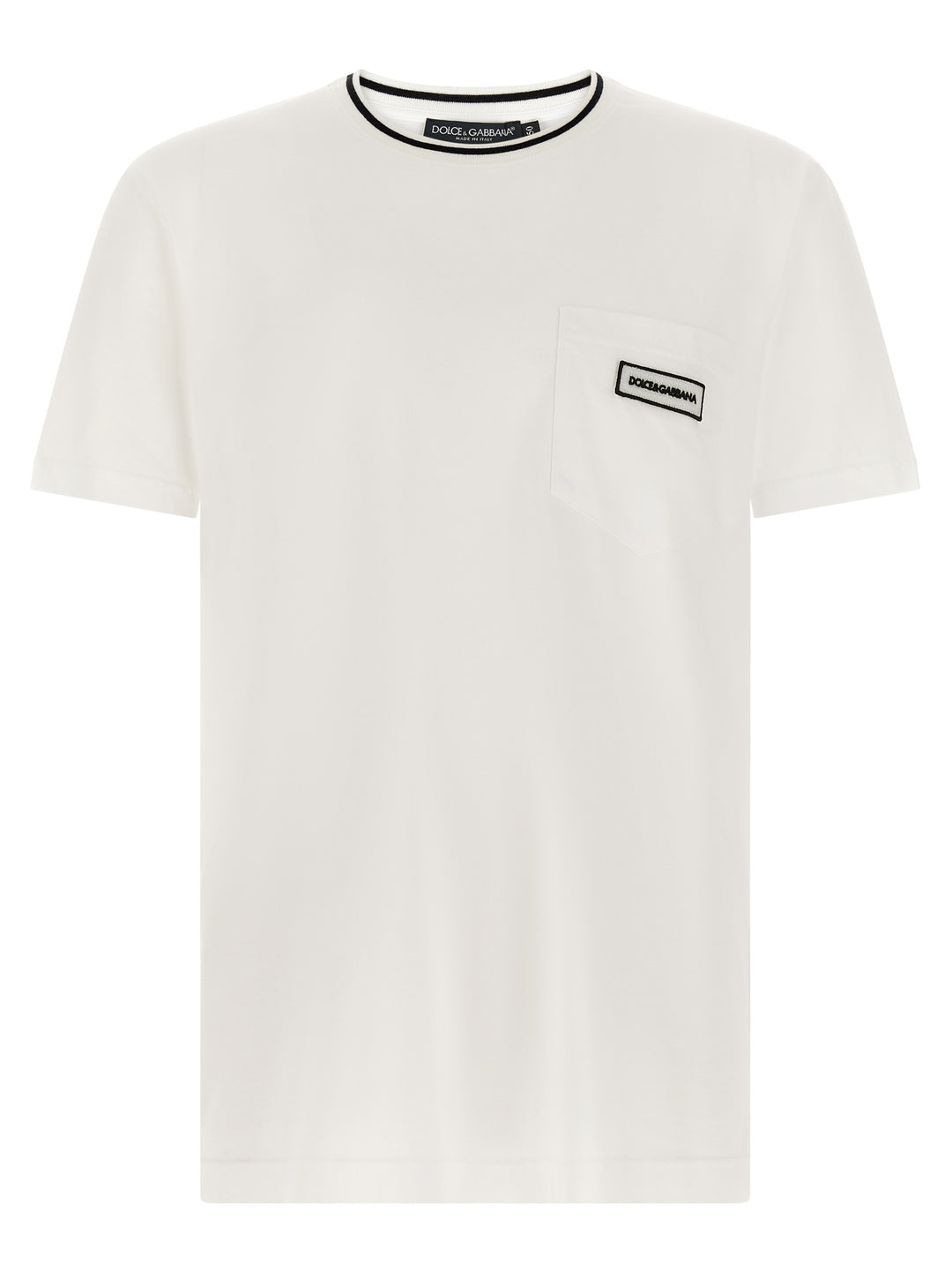 Dolce &amp; Gabbana White Cotton T-Shirt
