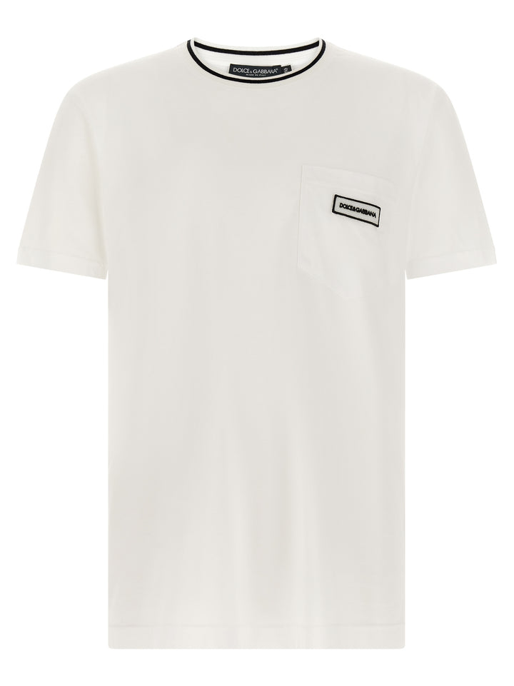 Dolce &amp; Gabbana White Cotton T-Shirt