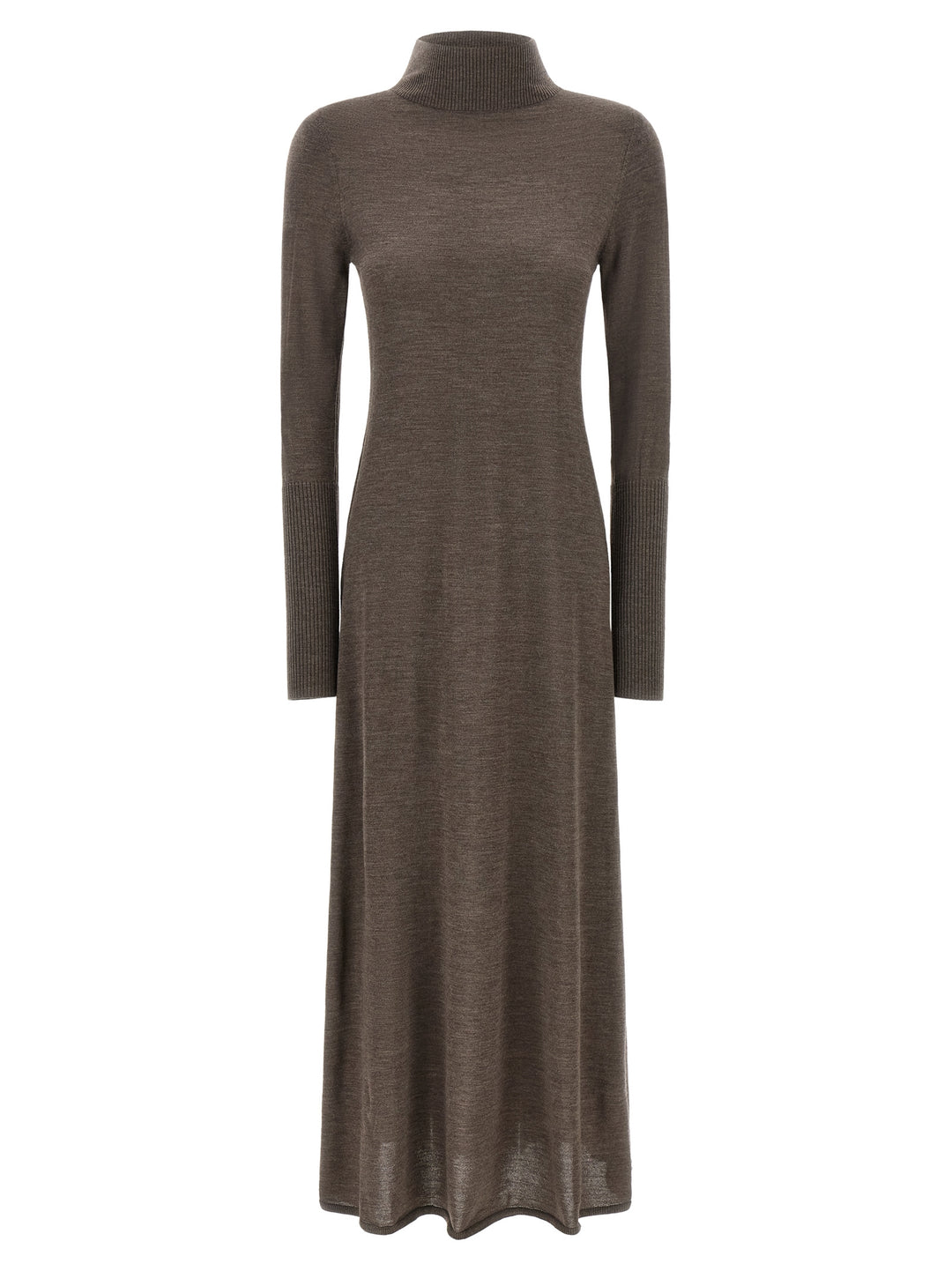 PINKO Beige Wool Long Dress