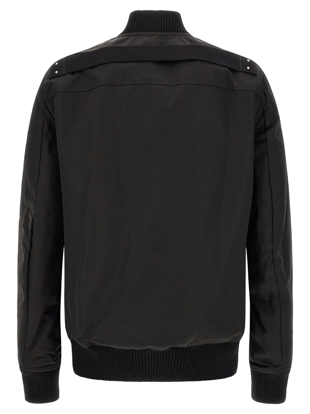 Rick Owens Black Nylon Bomber