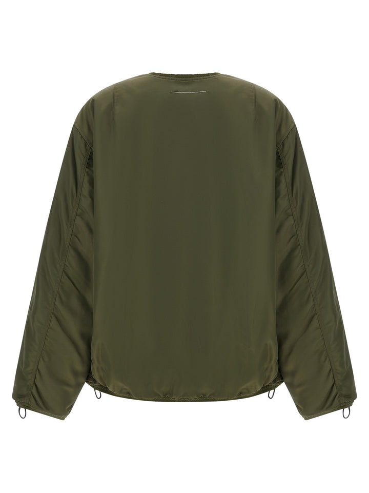 MM6 Maison Margiela Bicolor Polyamide Bomber