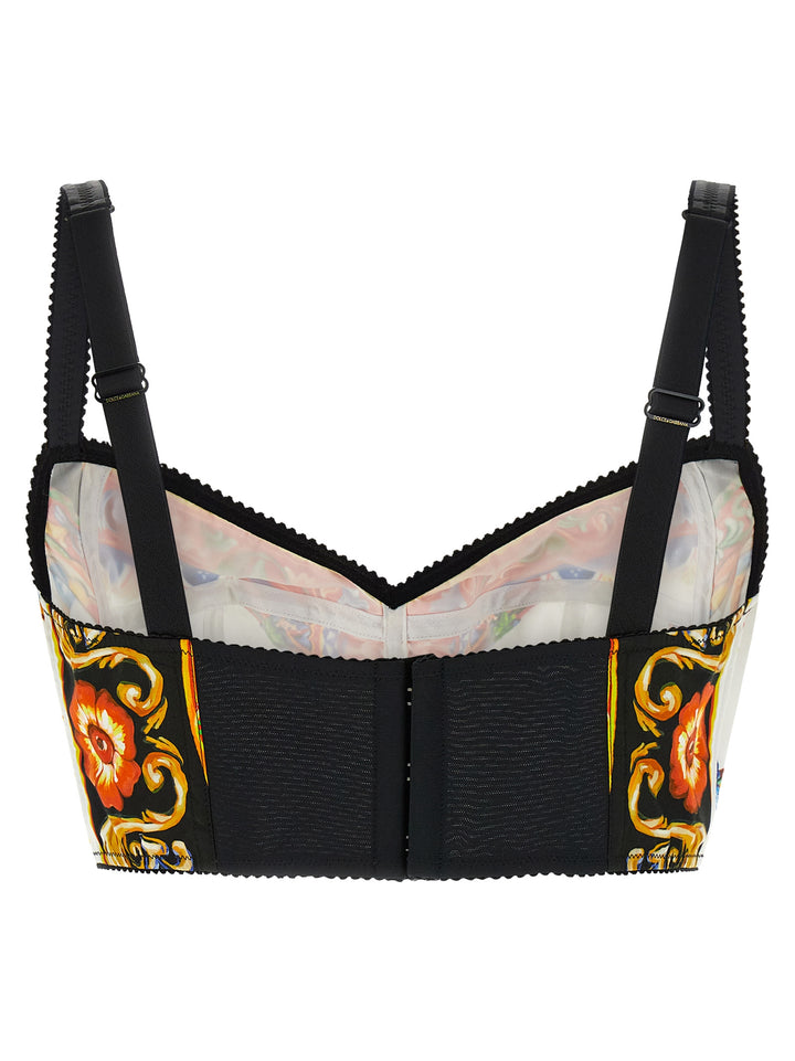 Dolce &amp; Gabbana Multicolor Cotton Tank Tops
