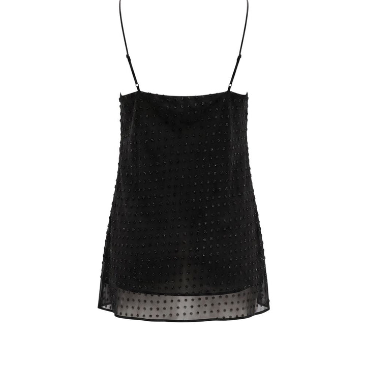 Trussardi Jeans Black Polyester Women Tank