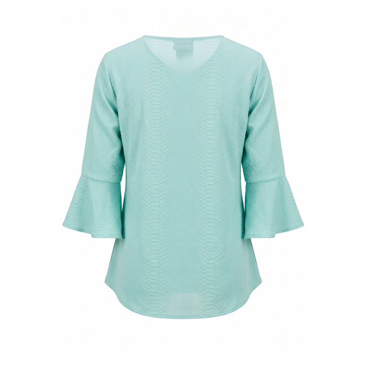 Trussardi Light Blue Cotton Women Shirt