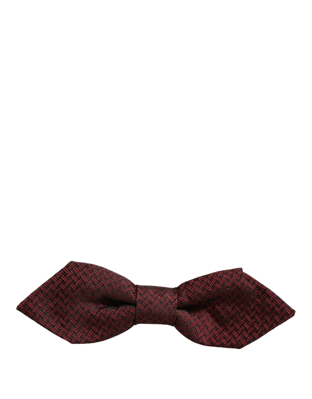 Dolce &amp; Gabbana Men Red Silk Fantasy Adjustable Neck Papillon Bow Tie