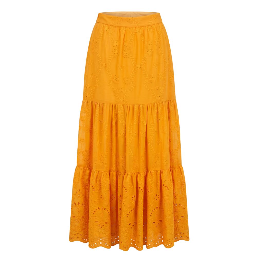 Trussardi Jeans Orange Polyester Women&