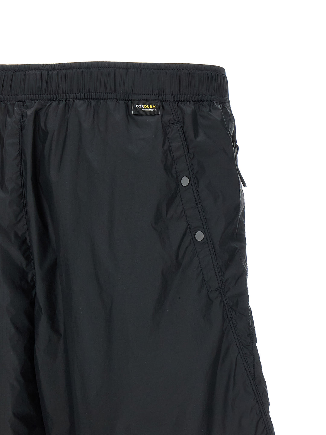 Stone Island Blue Polyamide Bermuda Shorts