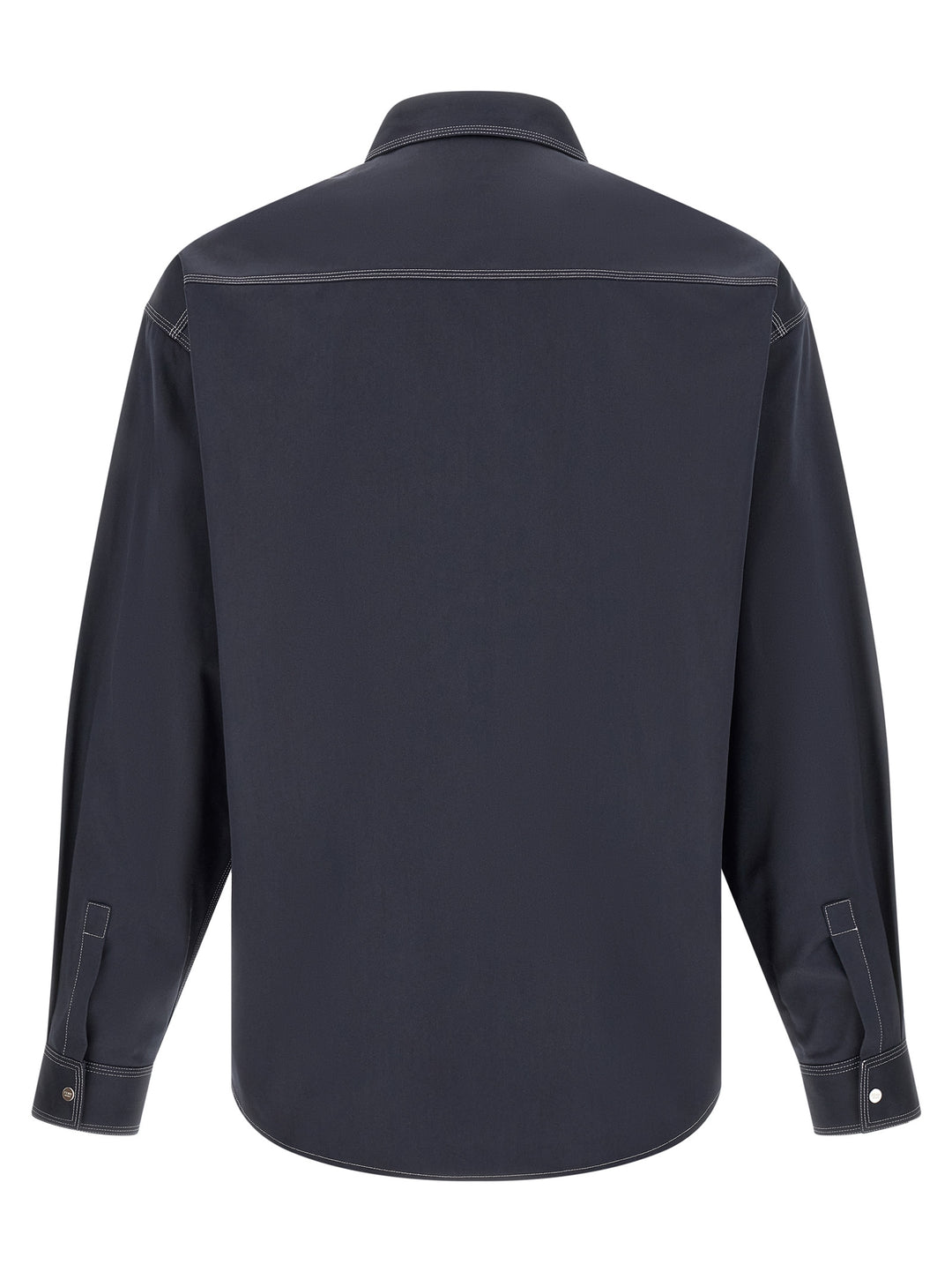 Fendi Blue Cotton Blouse