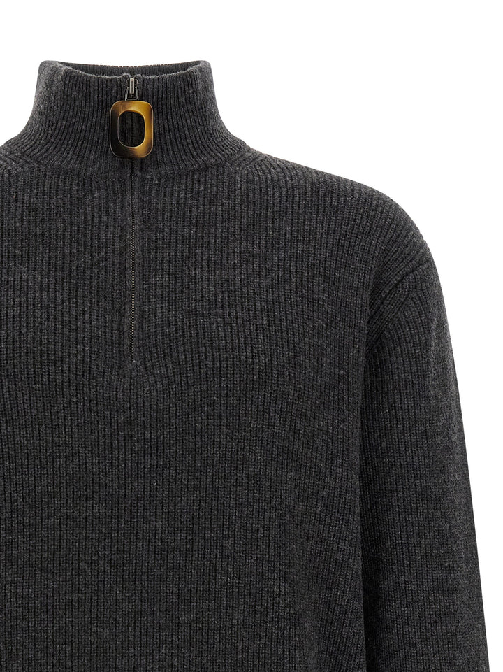 J.W.Anderson Gray Wool Cardigan