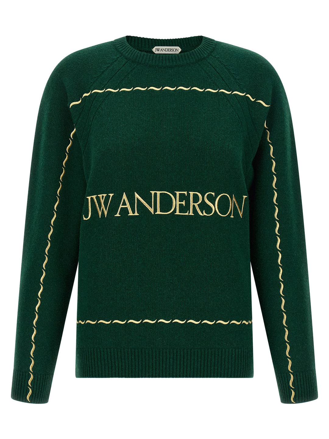 J.W.Anderson Bicolor Wool Cardigan