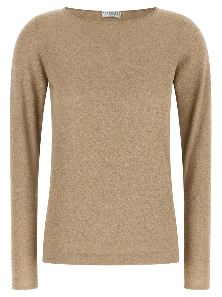 Brunello Cucinelli Beige Cashmere Cardigan