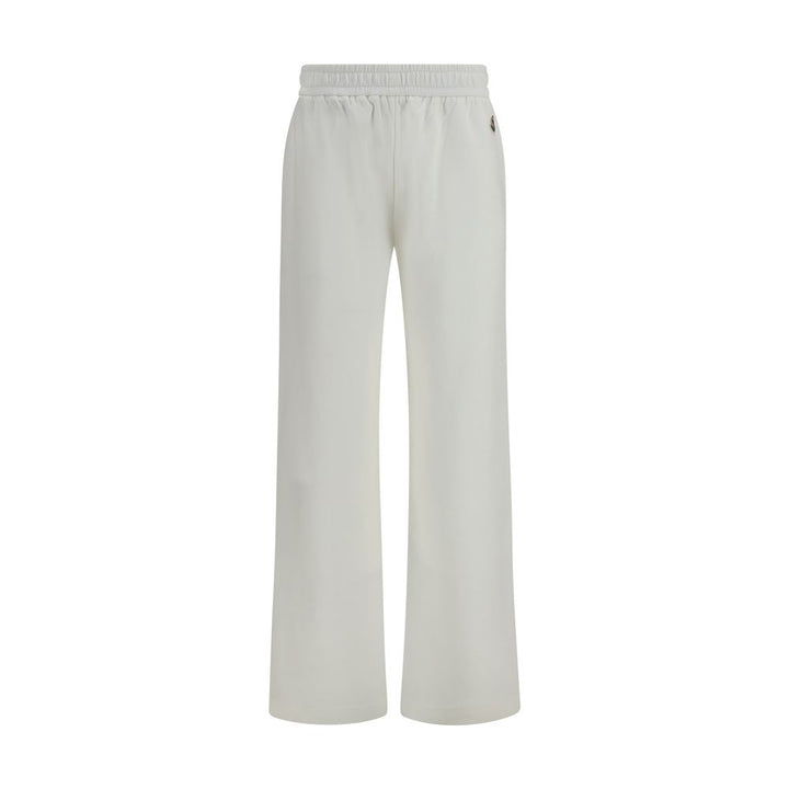 Moncler White Cotton Casual Pants