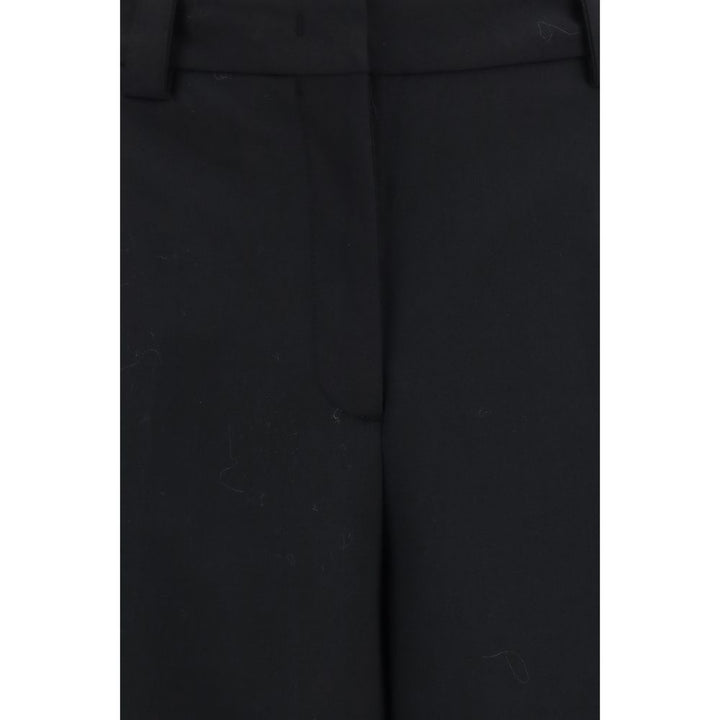 The Latest Black Polyester Casual Pants
