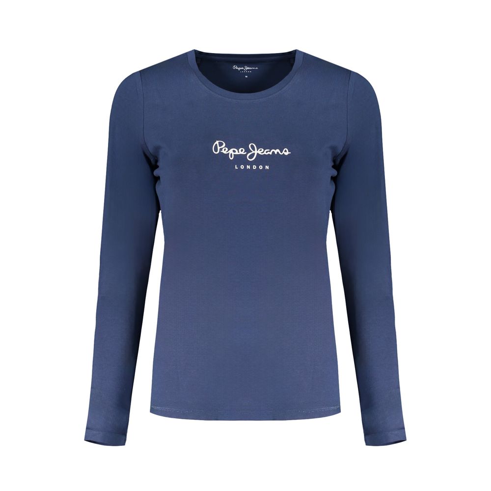 Pepe Jeans Blue Cotton Women&