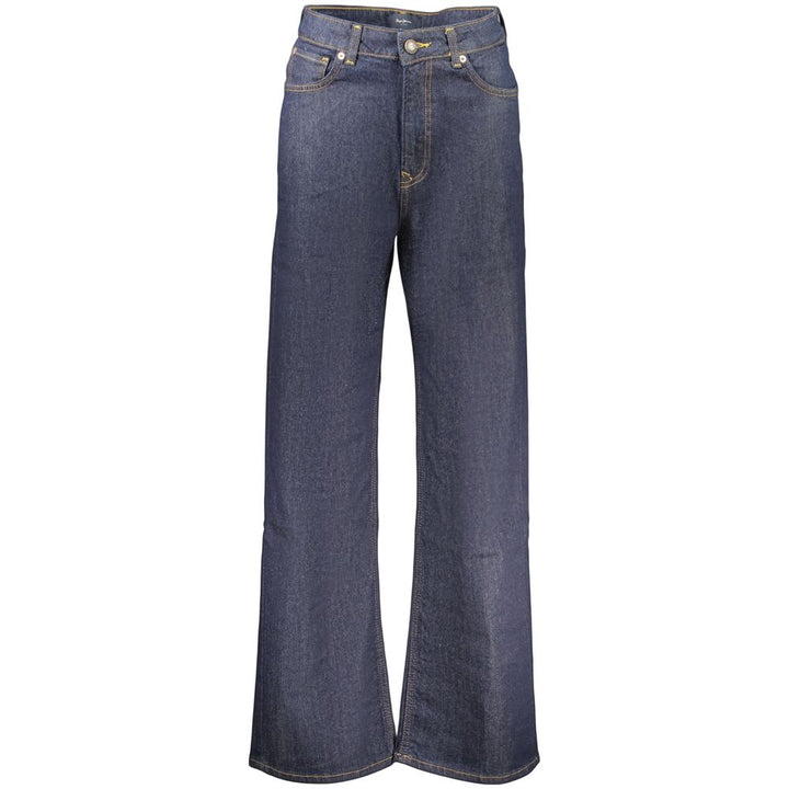 Pepe Jeans Blue Cotton Women&